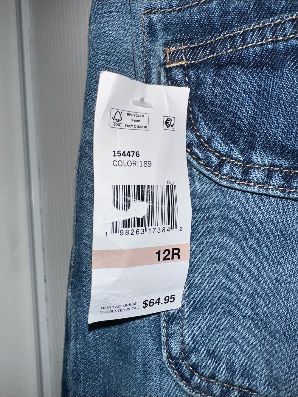 Aeropostale Women's Wide Leg Medium Blue Denim Jeans - Picture 10 of 10